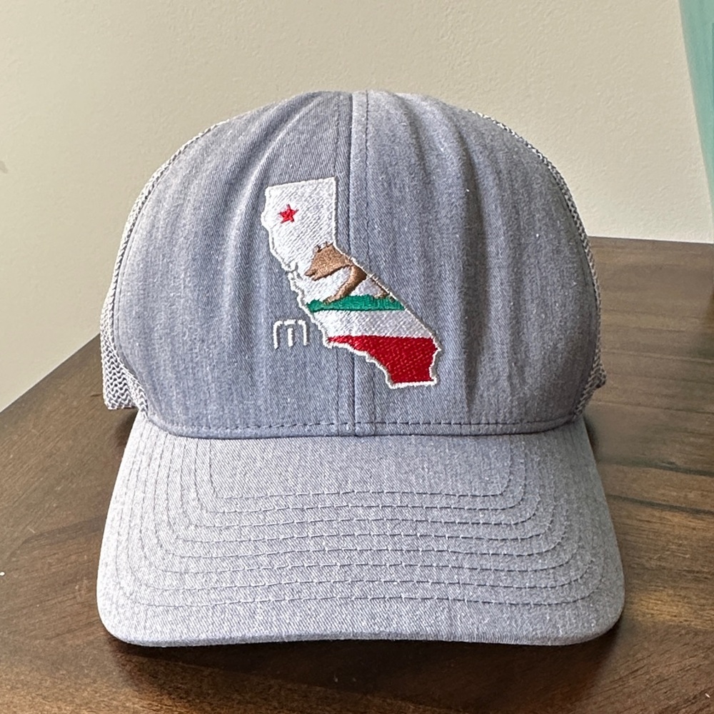 TravisMathew Stater 3.0 California Bear Snapback Hat